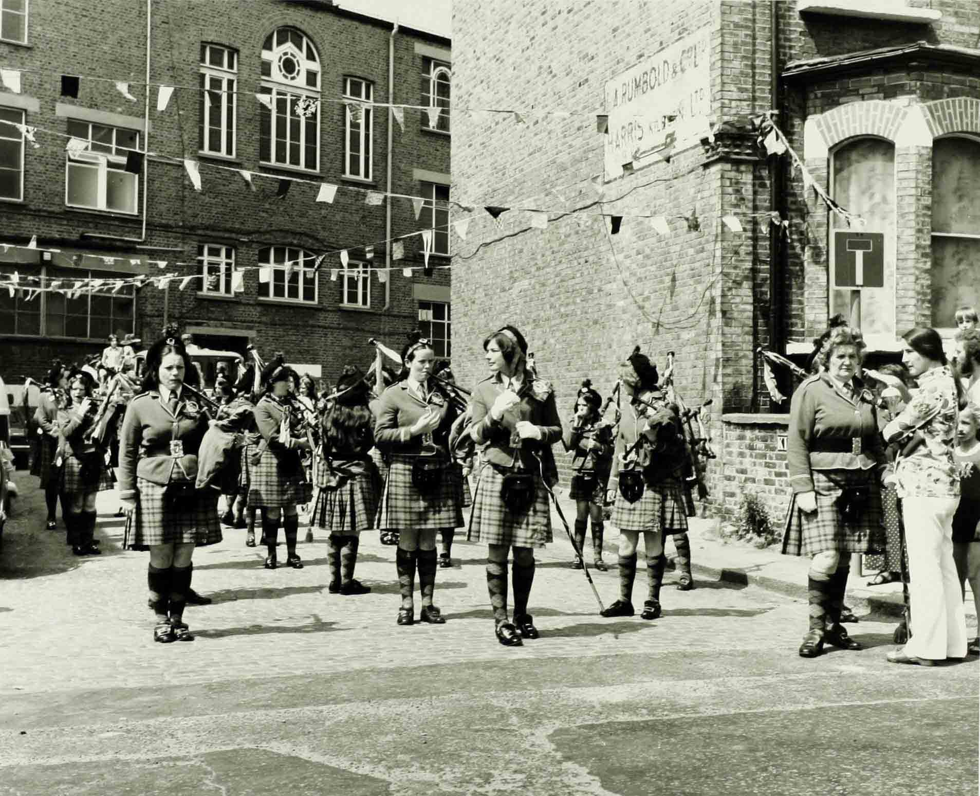 photograph of pipers