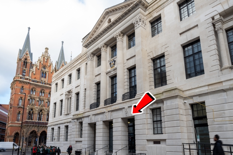 Image showing the exterior of Camden Town Hall